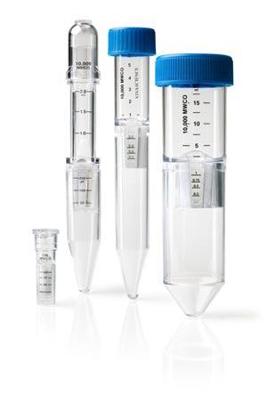 Concentrator, PES Membrane, 500ml, 30 kDa MWCO, 25/pk (Ships on ice)