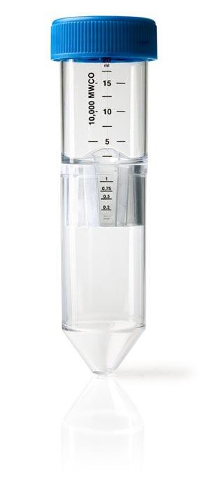 Concentrator, PES Membrane, 20ml, 50 kDa MWCO, 12/pk (Ships on ice)
