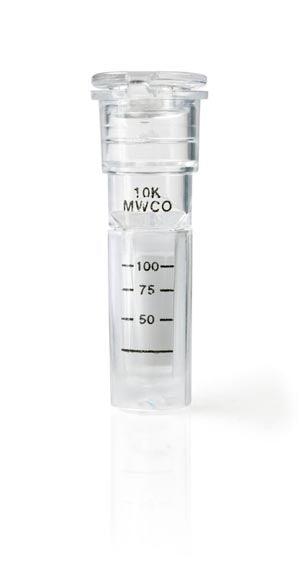Concentrator, PES Membrane, 500ml, 10 kDa MWCO, 25/pk (Ships on ice)