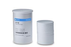 Filter Circles, 142mm Dia, with Binder Grade GF 92, 100/pk
