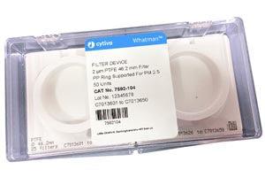 Filter Circles, 46.2mm Dia, PM 2.5 Air Monitoring with Support Ring, Sequentially Numbered, 50/pk