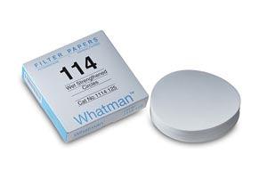 Filter Circles, 125mm Dia, Wet Strengthened Grade 114, 100/pk