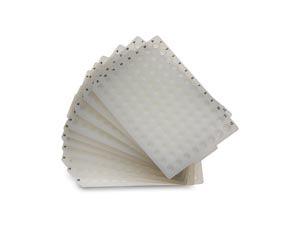 Flexible Capmat, Silicone, 96 Well, Round Format Silicone, 200µl/ 750µl/ 800µl Micropalte Compatibility, 50/pk (Temporarily Unavailable for Sale due to Sales Stop)