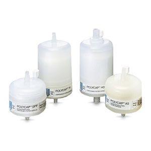 Capsule Filter, Whatman Polycap TF 150, 0.2µm Pore Size, PTFE, FNPT Inlet, FNPT Outlet, 5/pk