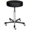 Exam Stool 1113, Black, (5) Leg, Aluminum Base (DROP SHIP ONLY)