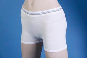 MediBrief™ Premium Seamless Knit Pants, Latex-Free, Yellow/Green, Large/X-Large, 5/bg, 20bg/cs