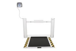 Wheelchair Scale, Wall-Mounted, Fold-Up, Antimicrobial, KG Only, USB Connectivity, Optional Pelstar Wireless Technology, Power Adapter (ADPT30) Included (DROP SHIP ONLY)