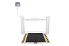 Wheelchair Scale, Wall-Mounted, Fold-Up, Antimicrobial, LB/KG Lockout, Everlock, USB Connectivity, Optional Pelstar Wireless Technology, Power Adapter (ADPT30) Included (DROP SHIP ONLY)