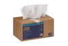 Paper Wiper, Basic, Pop-Up Box, White, 1-Ply, 10.3" x 9", 250 sht/bx, 24 bx/cs