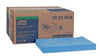 Cleaning Towel, 1/4 Fold, Blue, 1-Ply, 21" x 13", 240/bx, 1 bx/cs (144 cs/plt)