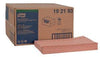 Cleaning Towel, Odor Resistant, 1-Ply, Red/ Red, 13" x 24", 150 sht/bx, 1 bx/cs