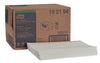 Cleaning Towel, Odor Resistant, 1-Ply, White/ Red, 21" x 13", 50 sht/bx, 1 bx/cs (286 cs/plt)