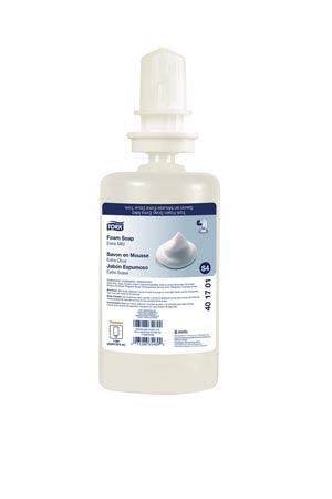 Premium Foam Soap, Extra Mild, White Foam, Perfume-Free, 1 oz, 6/cs