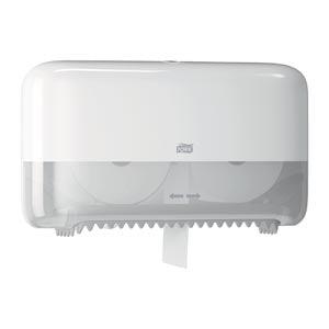 Elevation Bath Tissue Dispenser, Coreless, High Capacity, Universal, White, T7, Plastic, 8.2