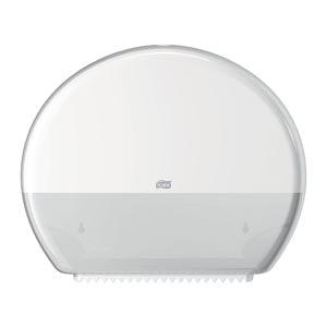 Bath Tissue Roll Dispenser, with Reserve, Universal, White, T1, Plastic, 14.2