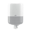 Centerfeed Dispenser, Universal, White, M2, Plastic, 14.4" x 9.4" x 9"