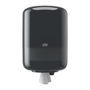Centerfeed Dispenser, Universal, Black, M2, Plastic, 14.4