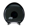 Bath Tissue Roll Dispenser, Jumbo, Single, Universal, Smoke, T22, Plastic, 12" x 10.6" x 5.8" (208 cs/plt)