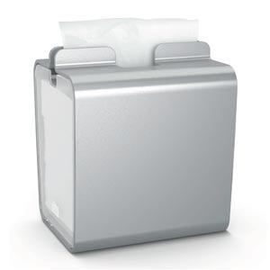 Napkin Dispenser, Aluminum/ Metal, 8.2