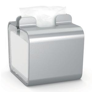 Café Napkin Dispenser, Aluminum/ Metal, 5.4
