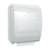Hand Towel Roll Dispenser, Mechanical, Universal, White, H80, Plastic, 16" x 12.3" x 9.3"