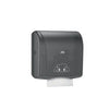 Hand Towel Roll Dispenser, Mechanical, Mini, Universal, Black, H86, Plastic, 12.5" x 11.8" x 7.5" (144 cs/plt)