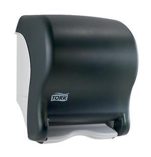 Hand Towel Roll Dispenser, Electronic, Touch-Free Auto Transfer, Advanced, Smoke, H21, Plastic, 14.4