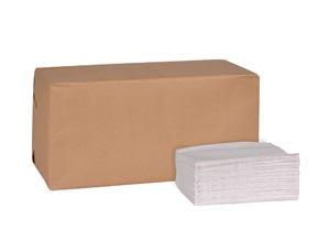 Masterfold Dispenser Napkin, Universal, White, 1-Ply, Embossed, N7, 12