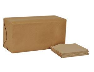 Masterfold Dispenser Napkin, Universal, Natural, 1-Ply, Embossed, N7, 12