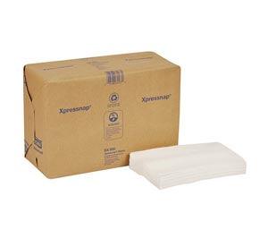 Dispenser Napkin, Advanced, White, 1-Ply, Embossed, N4, 8.5