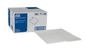 Dinner Napkin, Premium, White, 1-Ply, Embossed, 17