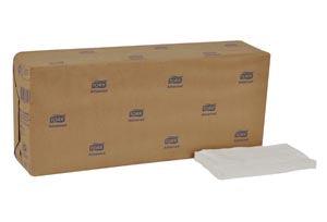 Dinner Napkin, 1/8 Fold, Advanced, White, 3-Ply, Embossed, 16.1
