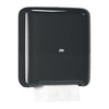 Hand Towel Roll Dispenser, Elevation, Universal, Black, H1, Plastic, 14.7" x 13.2" x 8.1"