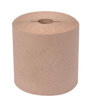 Hand Towel Roll, Universal, Natural, 1-Ply, Embossed, H71, 1000ft, 7.5