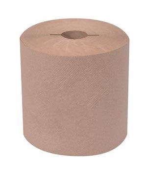 Hand Towel Roll, Universal, Natural, 1-Ply, Embossed, H71, 800ft, 7.4