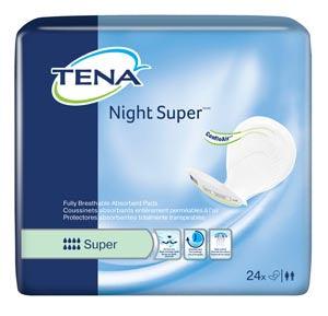 Pads, Night, Super, Green, 24/pk, 2 pk/cs