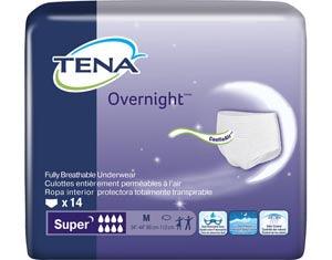 Super Protective Underwear, Overnight, Unisex, Medium, 34