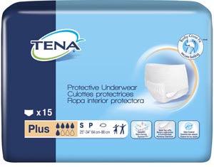 Protective Underwear, Plus, Small, 25