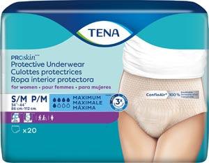 Protective Underwear, Women, Small/ Medium, 34