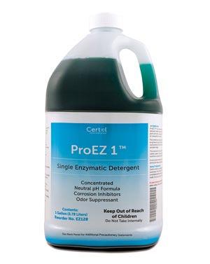 Single Enzymatic Detergent Concentrate, 1 Gallon, 1 oz Pump, 4/cs  (Item is Non-Returnable)