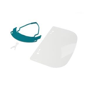 Visors, Plastic, Reusable, One Size Fits Most, Single Color (Due to Covid-19 assorted colors temporarily replaced by full-case of single colors, colors vary) 100/bx