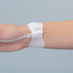 Securement Device, Universal Arterial & Peripheral IV Catheter, Sterile, Individually Packaged with 1 Tape Strip, 100/bx