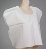 Exam Cape, 30" x 21", White, T/P/T, Latex Free (LF), 100/cs