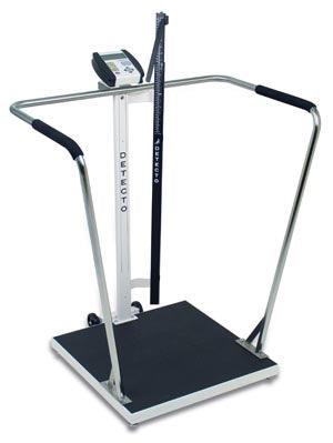 Bariatric Scale, Digital, 1000 lb X .2 lb / 450kg X .1 kg, 24