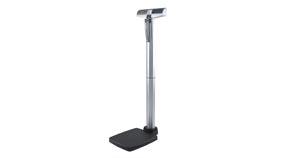 Digital Eye-Level Stand-On Scale with Height Rod, Power Adapter (6) AA Batteries (included) or ADPT31 (included), EMR Connectivity via Optional Pelstar® Wireless Technology, 300 kg Capacity (DROP SHIP ONLY)