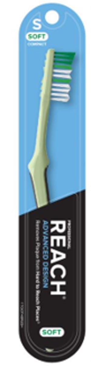 Toothbrush, Compact, Soft, 6/bg, 12 bg/cs