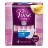 Poise Moderate Extra Coverage Pads, 16/pk, 6 pk/cs