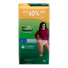 Underwear, Maximum Absorbency, Large, Women, Blush, 28/pk, 2 pk/cs