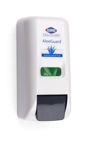 Clorox Aloe Guard Dispenser, Manual, 800ml, 1/bx