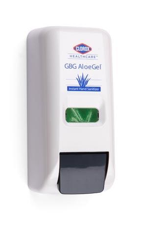 Clorox Aloegel Dispenser, Manual, 800ml, 1/bx